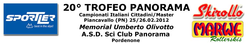 20 Trofeo Panorama - Memorial Umberto Olivotto