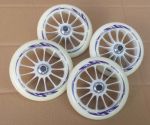 Set 4 ruote 125mm in poliuretano per Rolski Cross Country